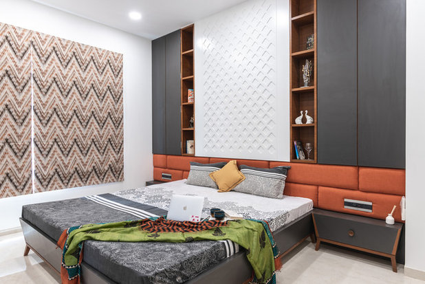 Contemporary Bedroom Bedroom - Swaram