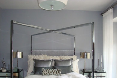 Example of a trendy bedroom design in Wichita
