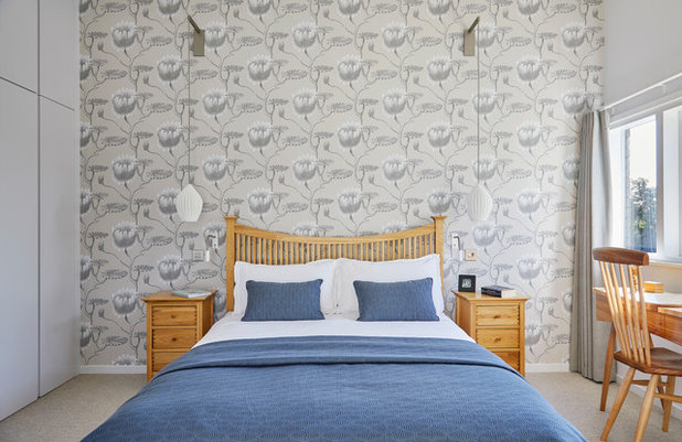 Midcentury Bedroom by Slightly Quirky Ltd