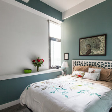 Teal Tranquil Guest Bedroom