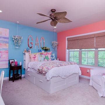 75 Purple Carpeted Bedroom Ideas You'll Love - May, 2024 | Houzz