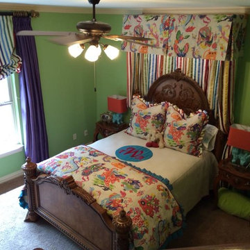 75 Asian Green Bedroom Ideas You Ll Love June 2022 Houzz - French Country Bedroom Decorating Ideas On A Budget Hamburg