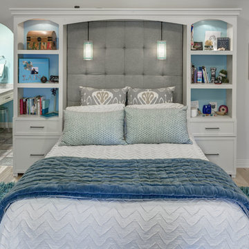 Teenage Bedroom with Worldly Flair, by Aubrey Pate, ASID, Julie Wait Designs