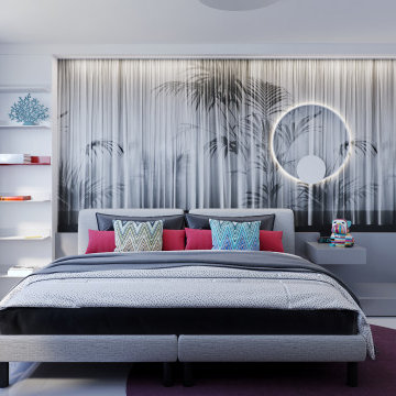 Teenage girl bedroom