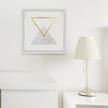 "The Aether Triangle" Framed Painting Print
