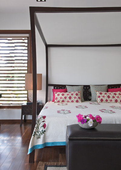 Indian Bedroom by Hiren Patel Architects