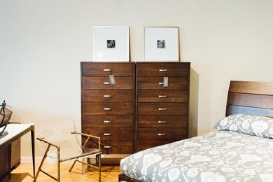 This is an example of a traditional bedroom in Calgary.