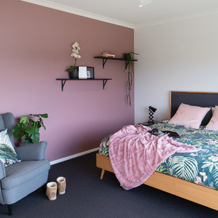 75 Beautiful Rustic Purple Bedroom Pictures Ideas November 2020 Houzz