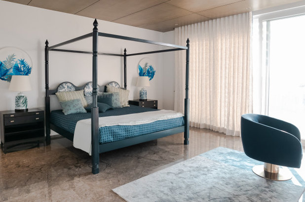 Contemporary Bedroom by Sona Reddy Studio