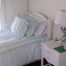 Beach Style Bedroom The Little House on Cape Cod