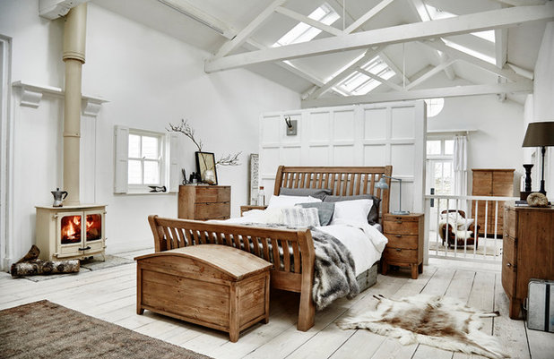 Rustic Bedroom by Barker and Stonehouse