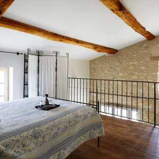 Idee per una camera da letto stile loft country