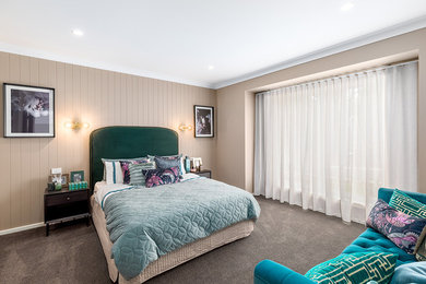 Stilmix Schlafzimmer in Brisbane