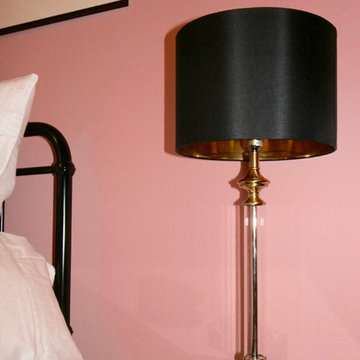 The pink bedroom