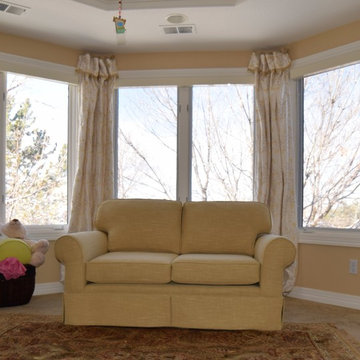 The Preserve Residence-after window treatments and upholstery