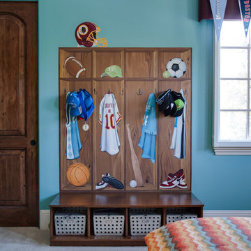 The Sporty Life: Sports Themed Boy's Room