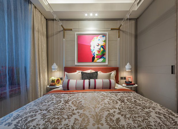Retro Bedroom by A.RK Interior Design Pte Ltd