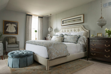 Inspiration for a timeless master bedroom remodel in Other