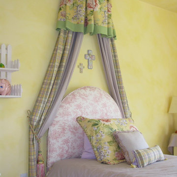 This Shabby chic childs bedroom is full of fun from thChild bedroom with canopy
