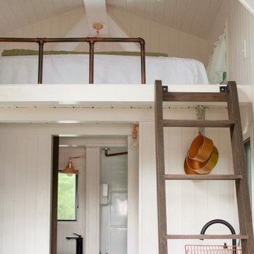 Tiny homes call for simple living and sleek design elements | Shiplap is the ans