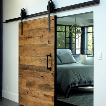 Tobacco Wood Sliding Barn Door