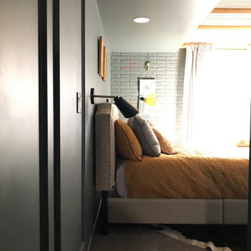 Toledo Finished Basement Guest Bedroom