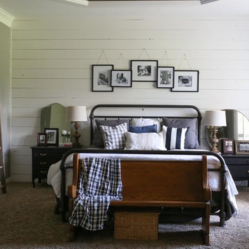Tomball, TX -Farmhouse Master Bedroom Update