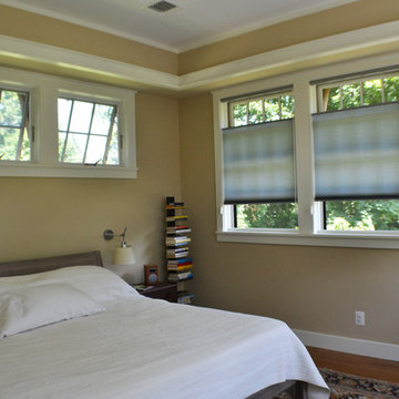 Top Down Bottom Up Shades in Master Bedroom