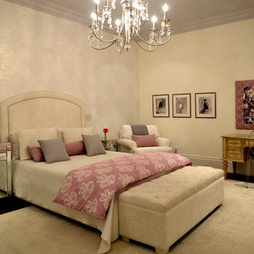 monochromatic bedroom