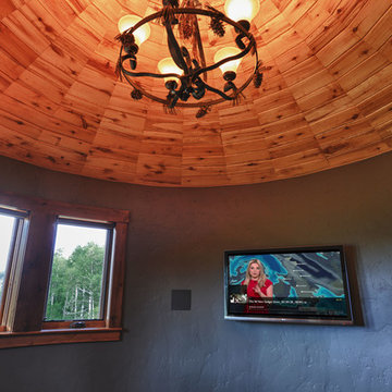 Traditional Cabin Media Installation + Design