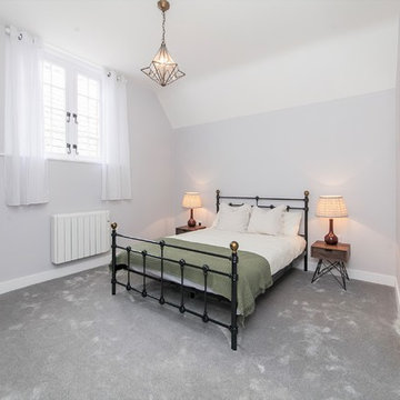 Traditional Calming Bedroom - Victorian Apartment