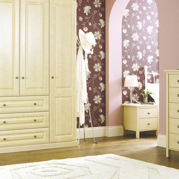 Traditional Maple Style Modular Bedroom Furniture System