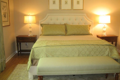 アトランタにあるトラディショナルスタイルのおしゃれな寝室