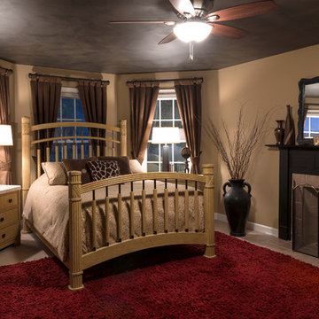 Traditional Victorian with Transitional Style - Master Bedroom