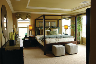 ブリッジポートにあるコンテンポラリースタイルのおしゃれな寝室