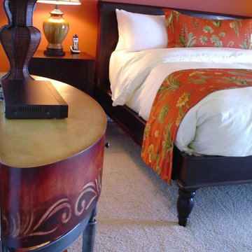 Transitional Guest Bedroom Design Ho'olei at Grand Wailea