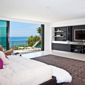Transitional Malibu beach front estate, California