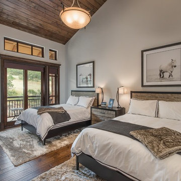 Transitional Mountain Penthouse - Guest Bedroom
