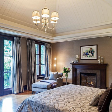 Transitional Toronto Home - Master Bedroom