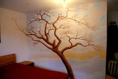 Tree Mural in Switzerland