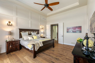 Bedroom - traditional guest bedroom idea in Other