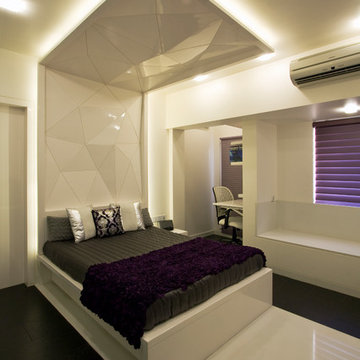 TRIANGULATED - a quirky bedroom