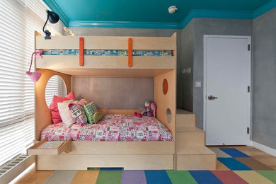 Tribeca; Adjoining rooms fitted with a loft bed and bunk bed