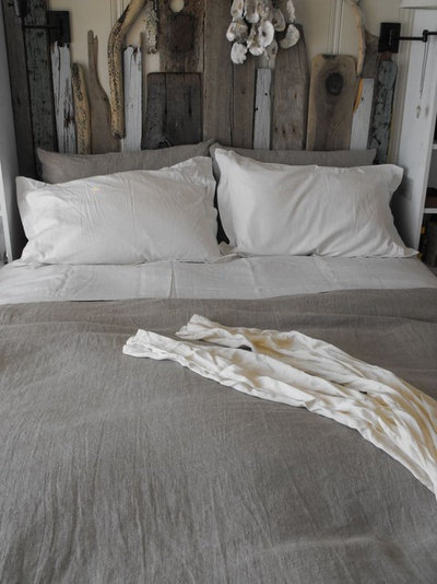Beach Style Bedroom by Rough Linen