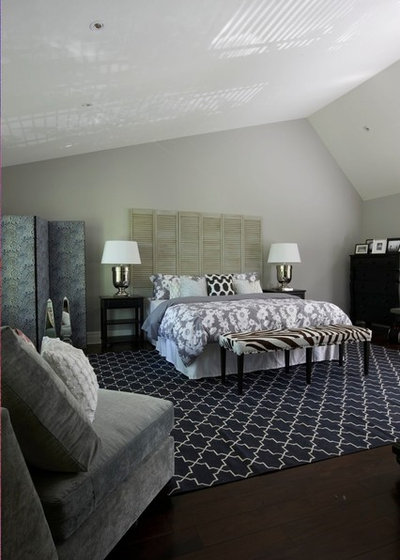 Contemporary Bedroom by Meredith Heron Design