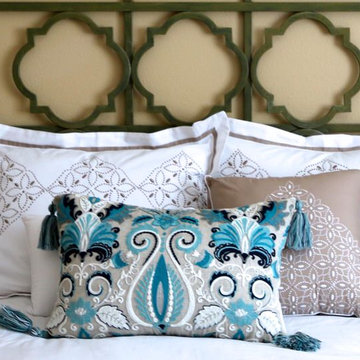 Turquoise Guest Bedroom