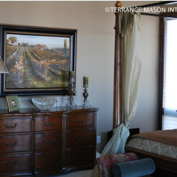 Tuscan Villa Master Bedroom