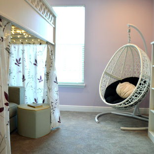 Tween Girl's Purple Bedroom