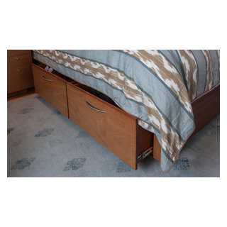 Under Bed Storage Drawers - Traditional - Bedroom - Boston - by Premier Builders, Inc. | Houzz