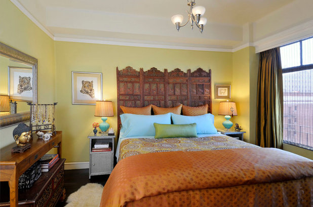 Indian Bedroom by Crystal Waye Photo Design